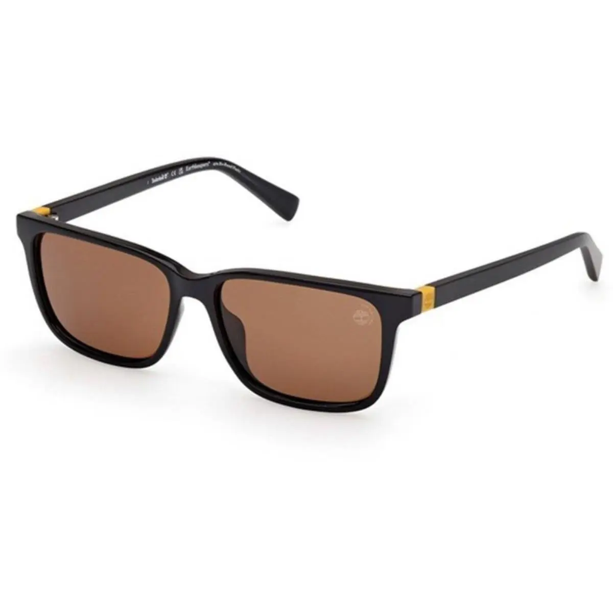 Timberland Kid`s Sunglasses Shiny Black Injected Plastic Square TB00050 5301H