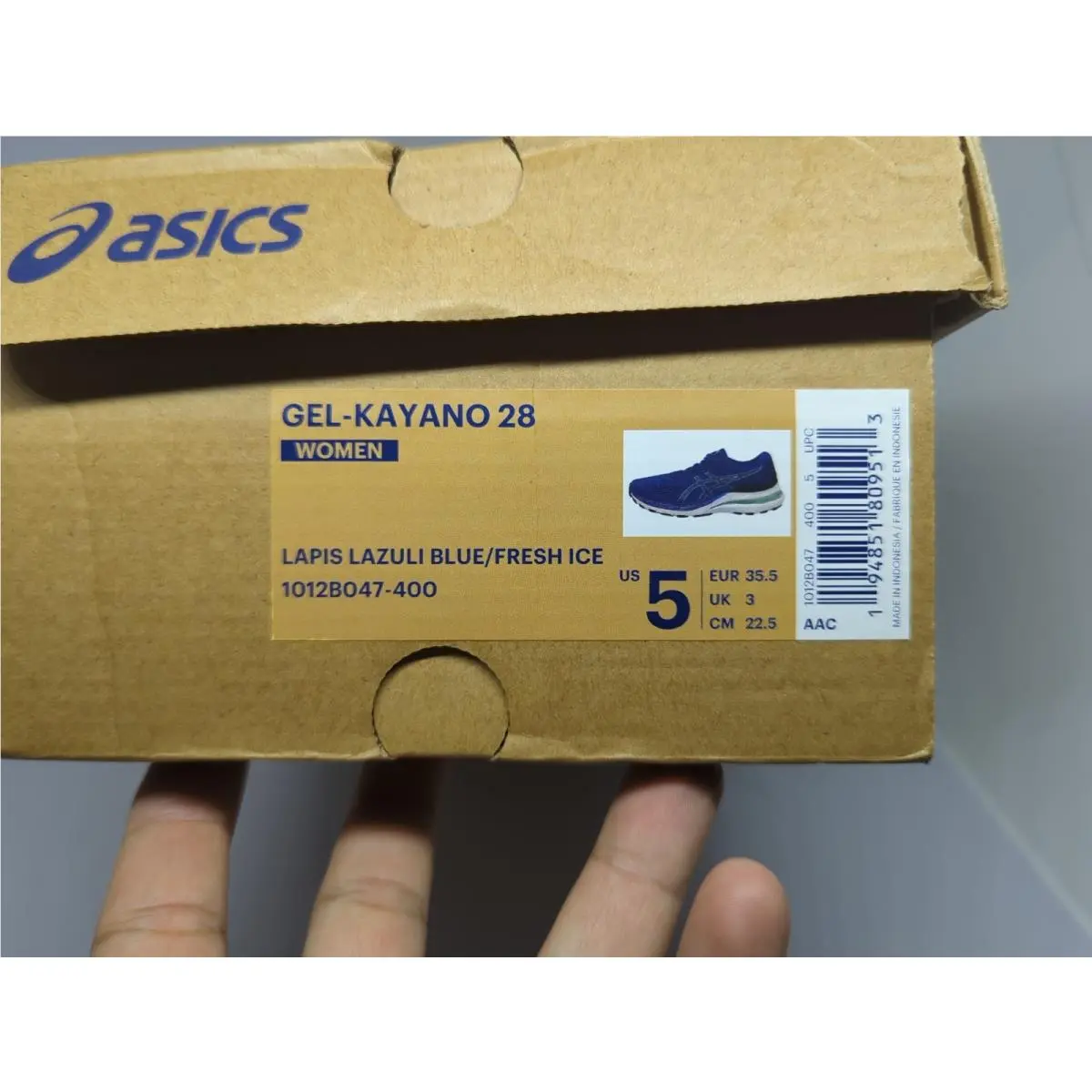 Asics shoes - ASICS GEL-Kayano 28 - 1012B047-400 - Blue (UPC: 194851809513) 9
