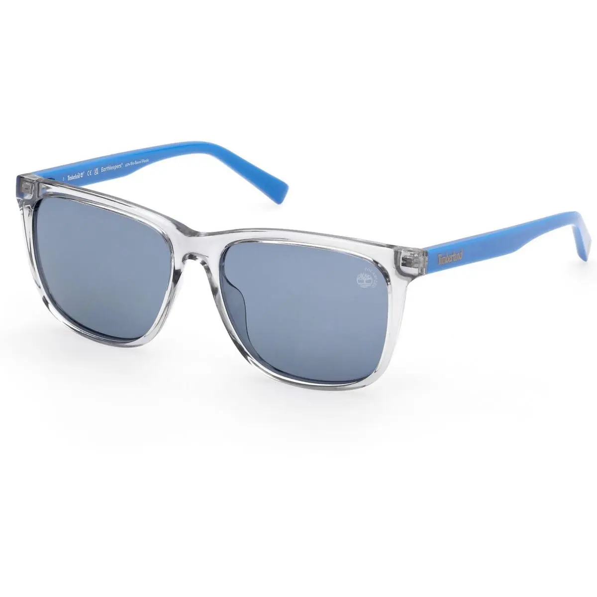Timberland Kid`s Sunglasses Grey/other Acetate Square Full Rim TB00047 5420D