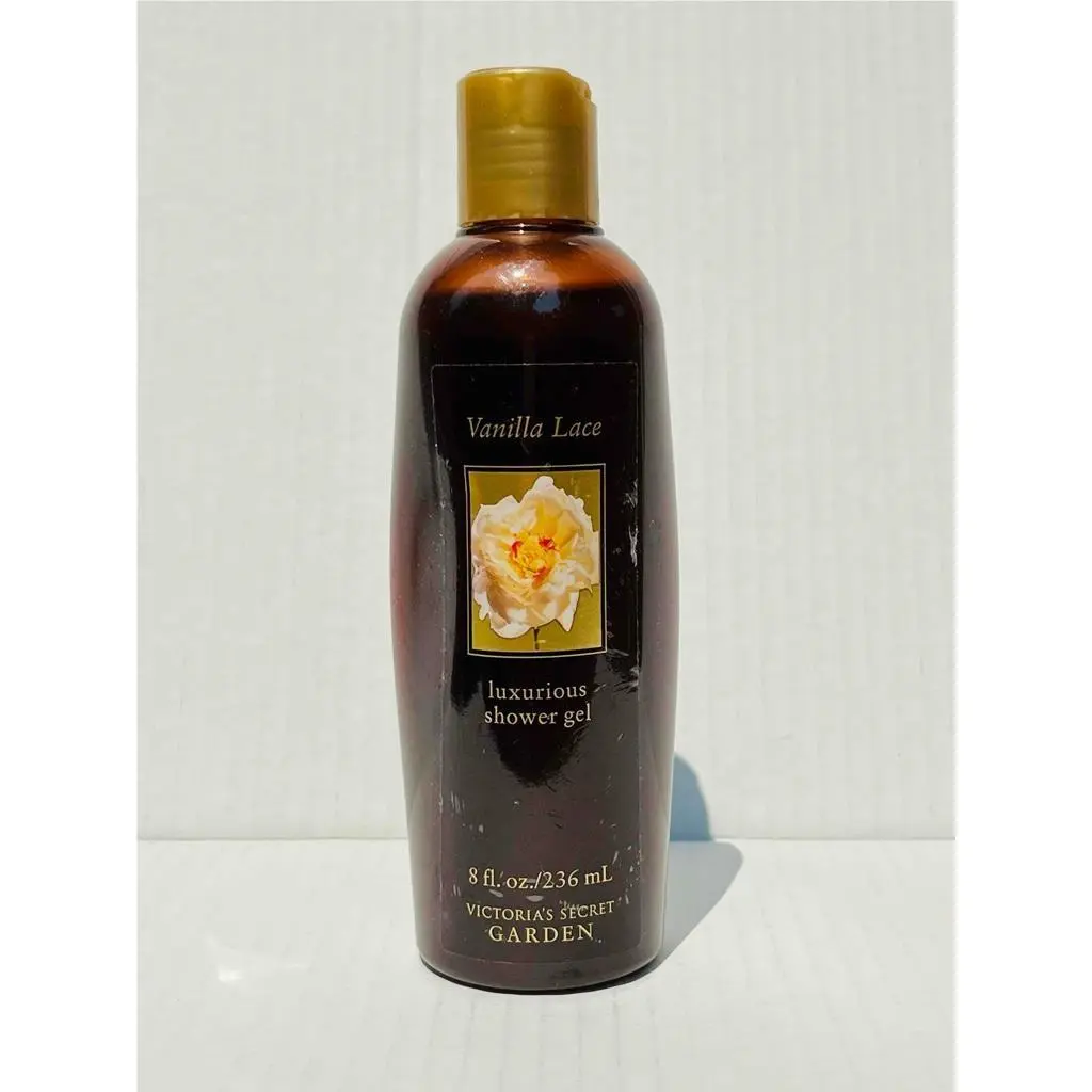 Victoria`s Secret Vtg Vanilla Lace Luxurious Shower Gel 8 OZ/236 mL Htf