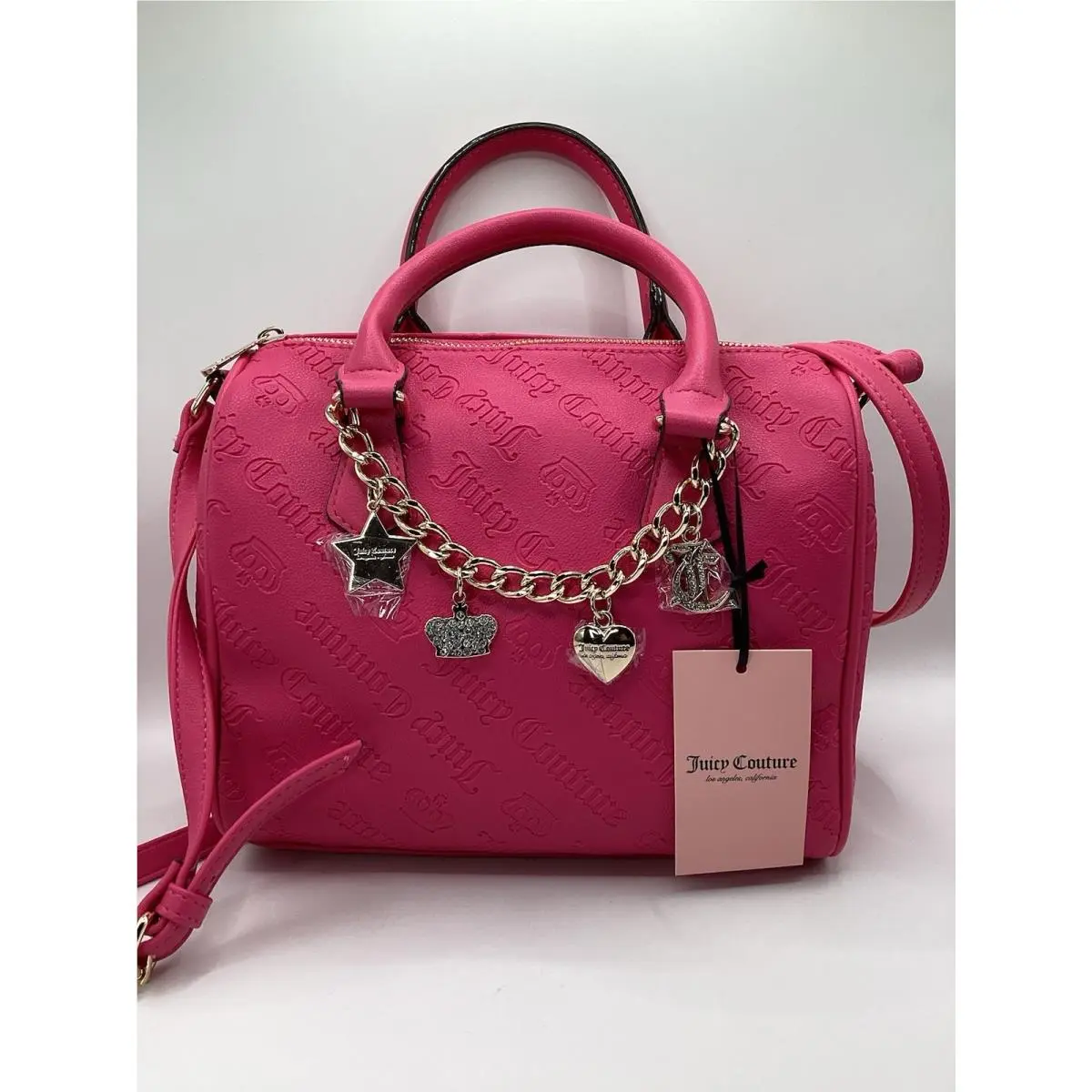 Not UR Babe Satchel Pink Flash Purse by Juicy Couture