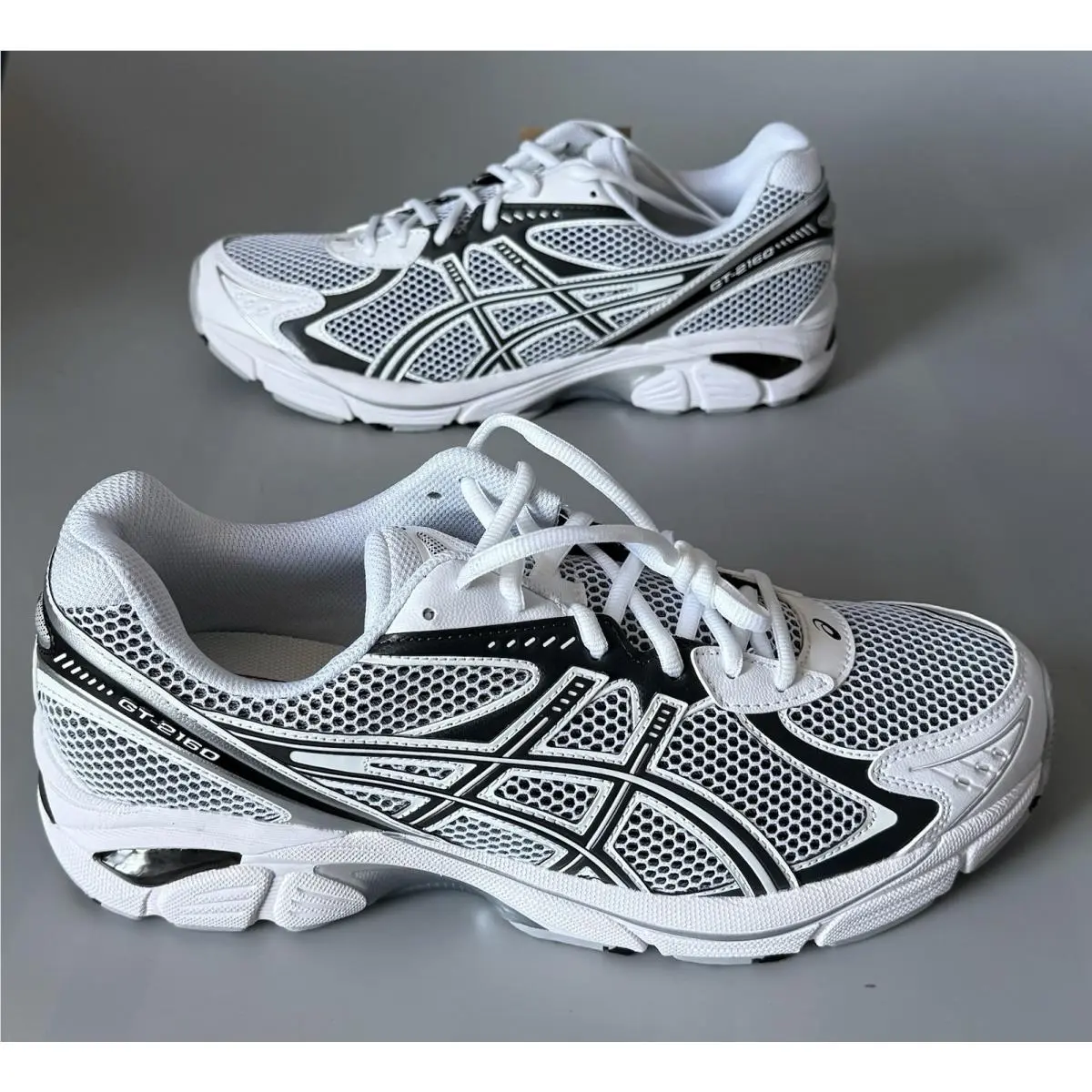 Asics GT-2160 Athletic Sneaker — w/ Box — Men’s 12 — White/graphite Grey