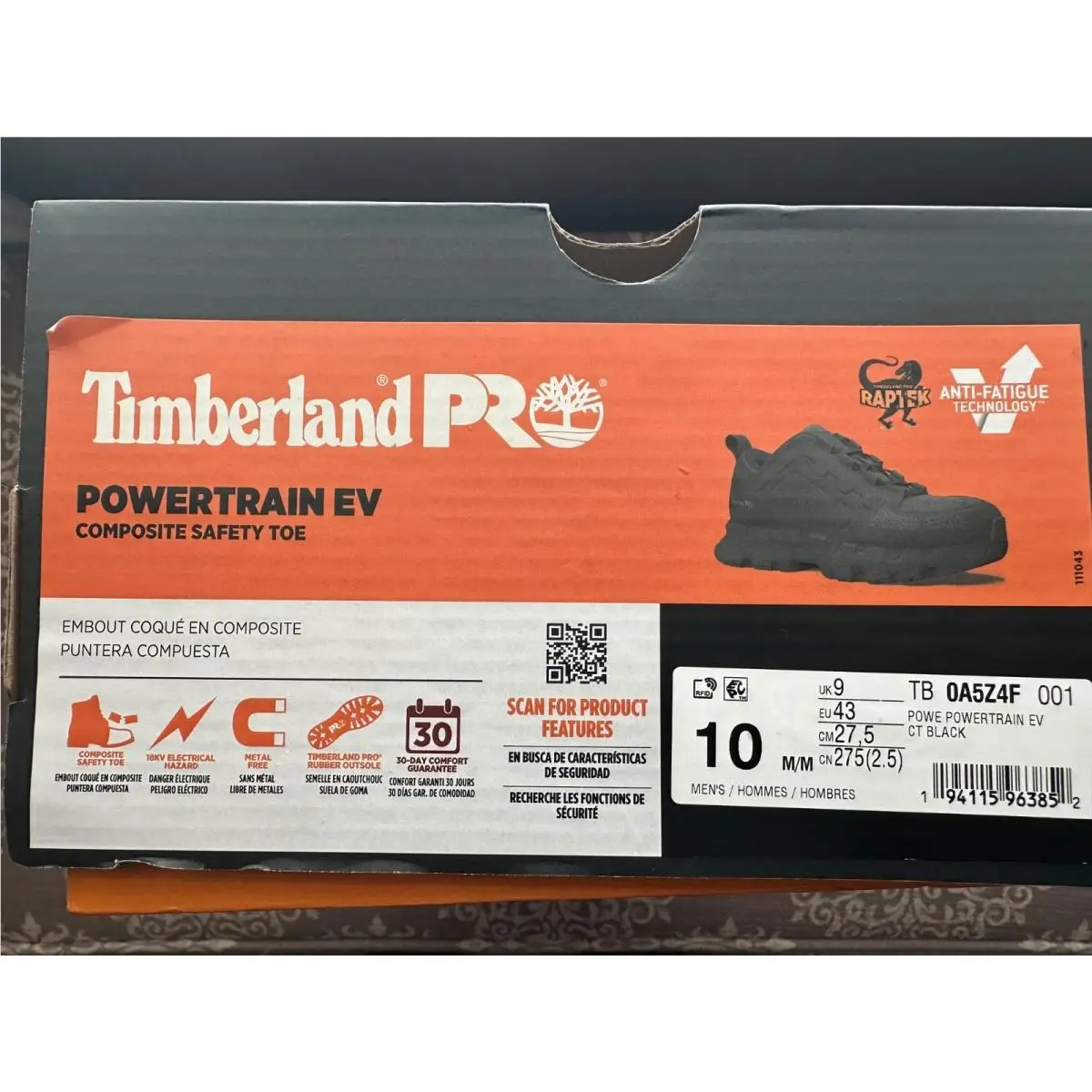 Timberland shoes - Timberland Pro Powertrain EV - Pro Powertrain - Black 1