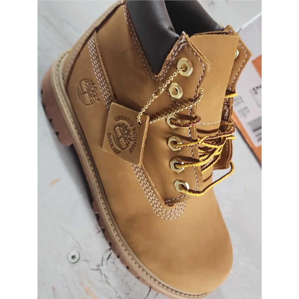 Timberland shoes - Timberland TB012709713 - Wheat Nubuck/Yellow 1