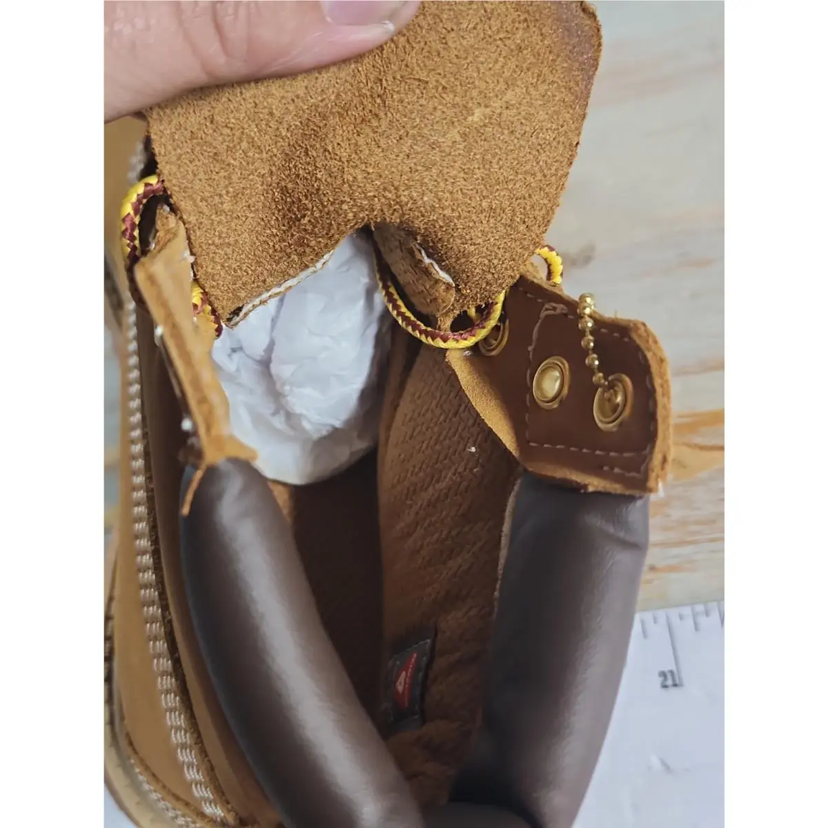 Timberland shoes - Timberland TB012709713 - Wheat Nubuck/Yellow 3