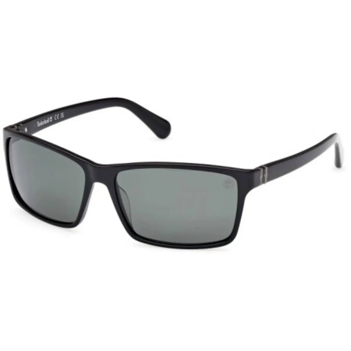 Timberland Men`s Sunglasses Shiny Grey Acetate Rectangular Frame TB00032 6420D