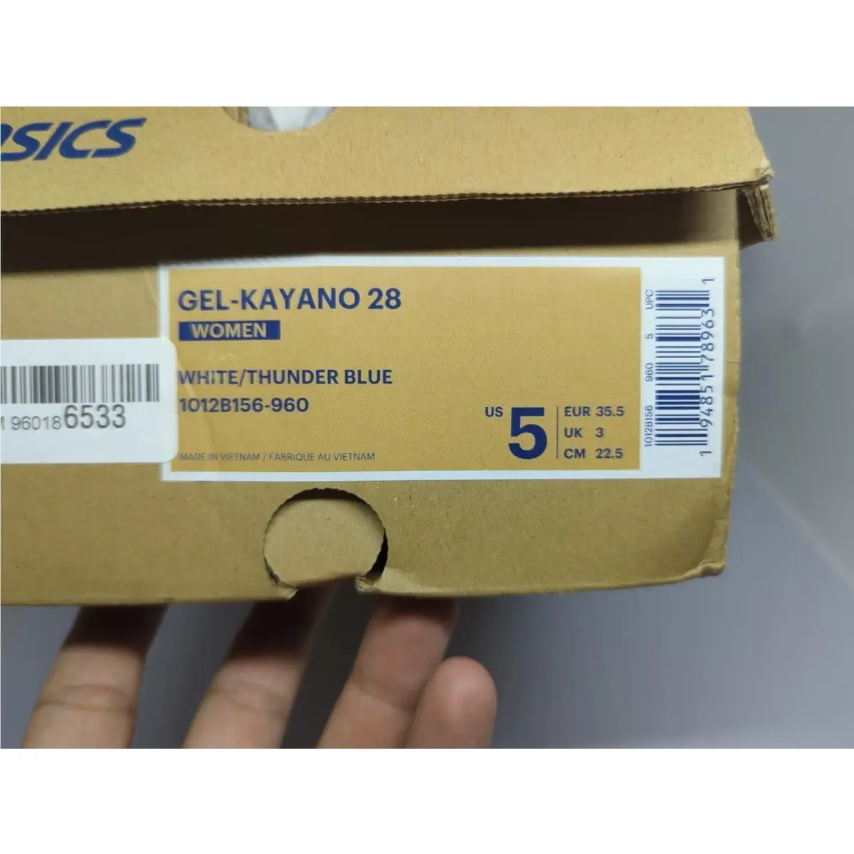 Asics shoes - ASICS GEL-Kayano 28 - 1012B156-960 - White (UPC: 194851789631) 9