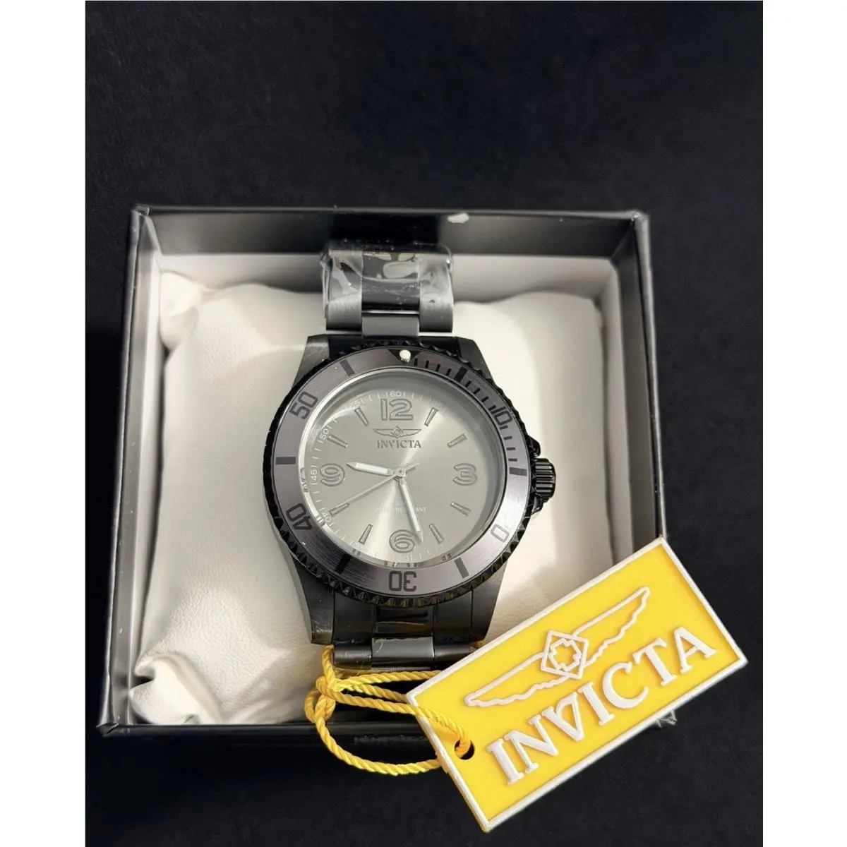 Invicta Specialty Men`s Watch 41mm Black Black Dial 69727