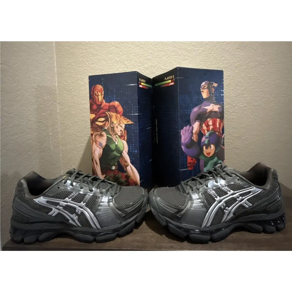 Asics shoes - olive 3