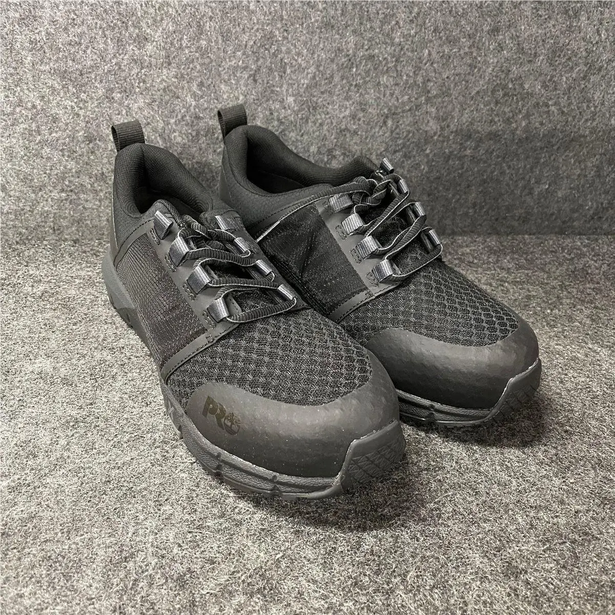 Timberland Radius Composite Toe Work Sneaker Women`s Size 10 Black