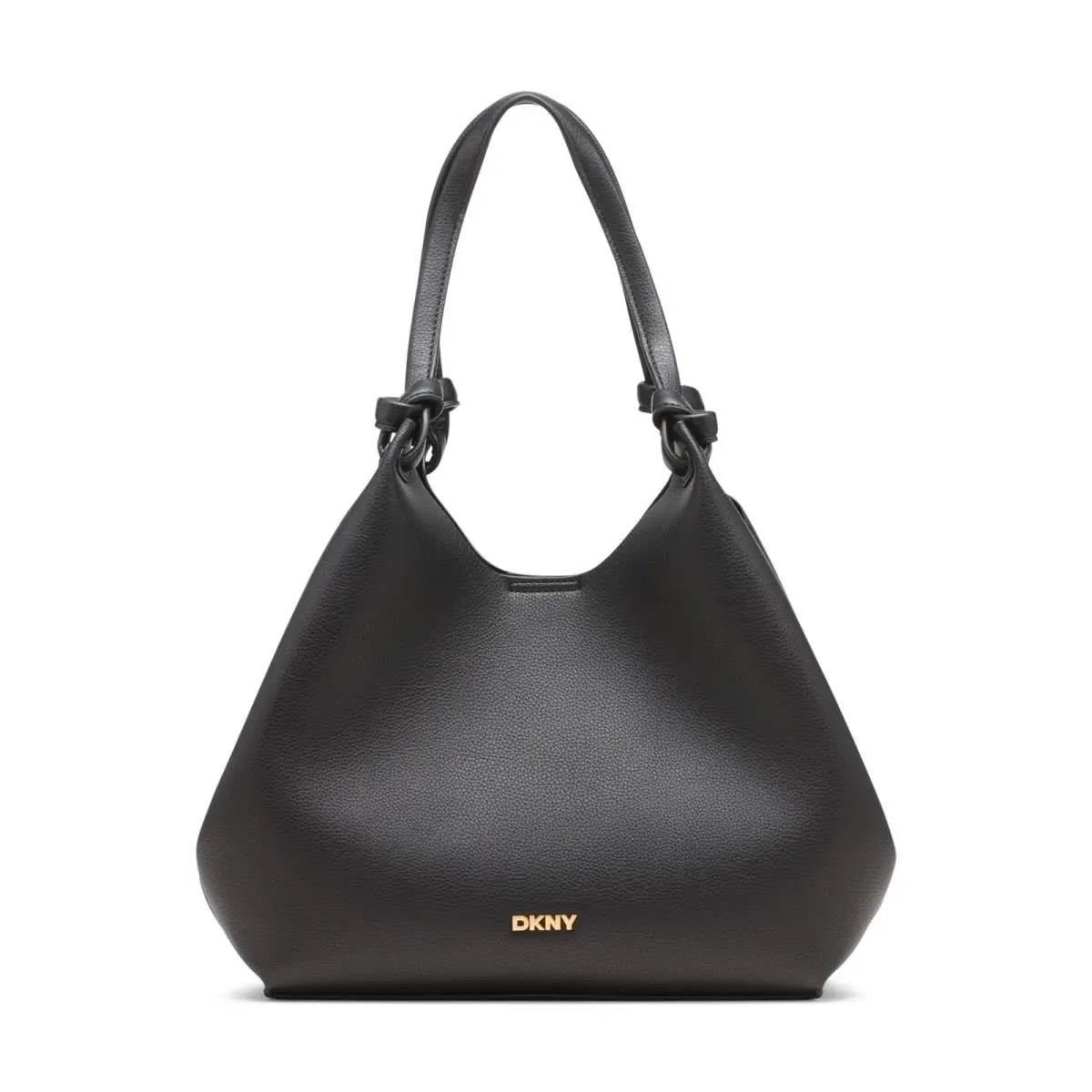 Dkny Women`s Paula Medium Tote Bag One Size Black/gold