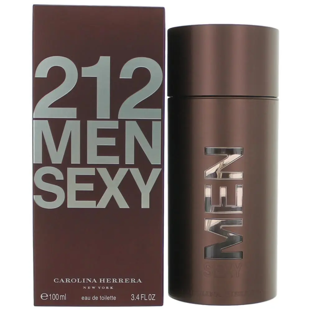 212 Sexy by Carolina Herrera 3.4 oz Edt Spray Men