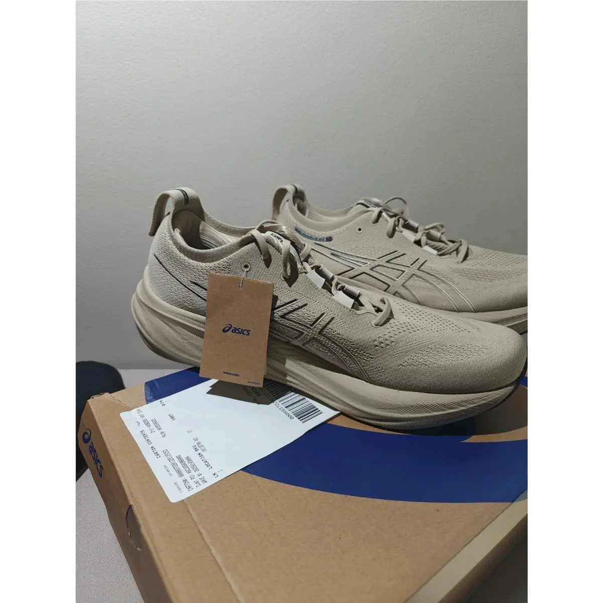 Asics shoes - Gel Nimbus 26 - Gel Nimbus - 1011B794-021 - Feather Grey (UPC: 197298210843) 2