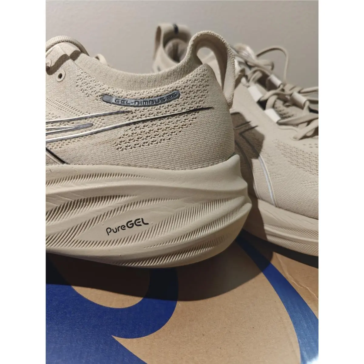 Asics shoes - Gel Nimbus 26 - Gel Nimbus - 1011B794-021 - Feather Grey (UPC: 197298210843) 4