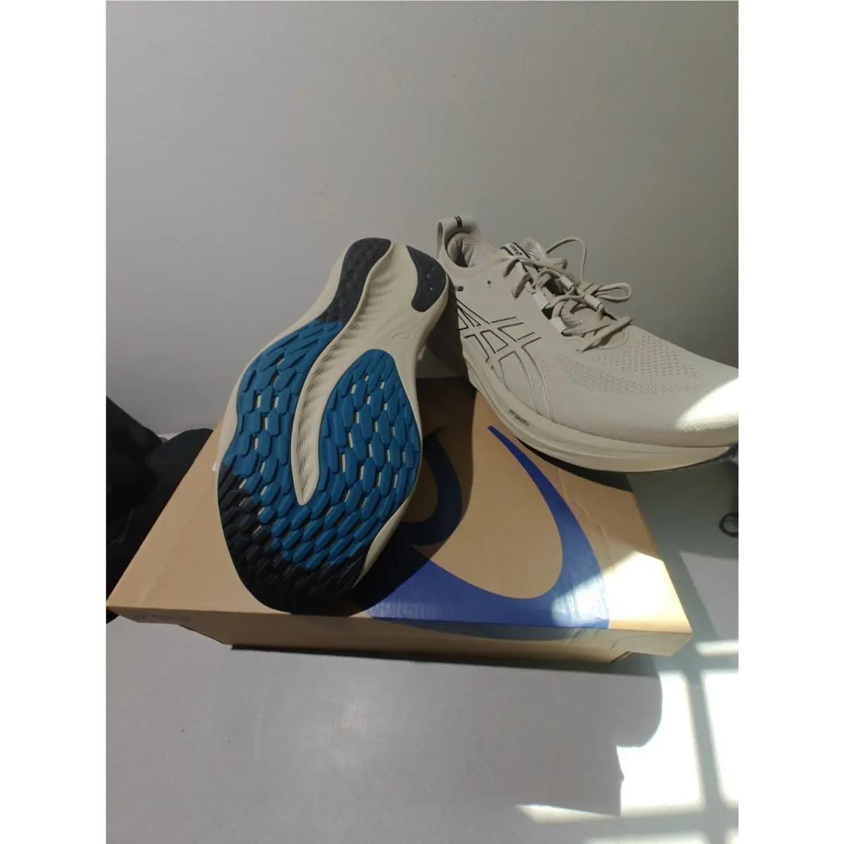 Asics shoes - Gel Nimbus 26 - Gel Nimbus - 1011B794-021 - Feather Grey (UPC: 197298210843) 7
