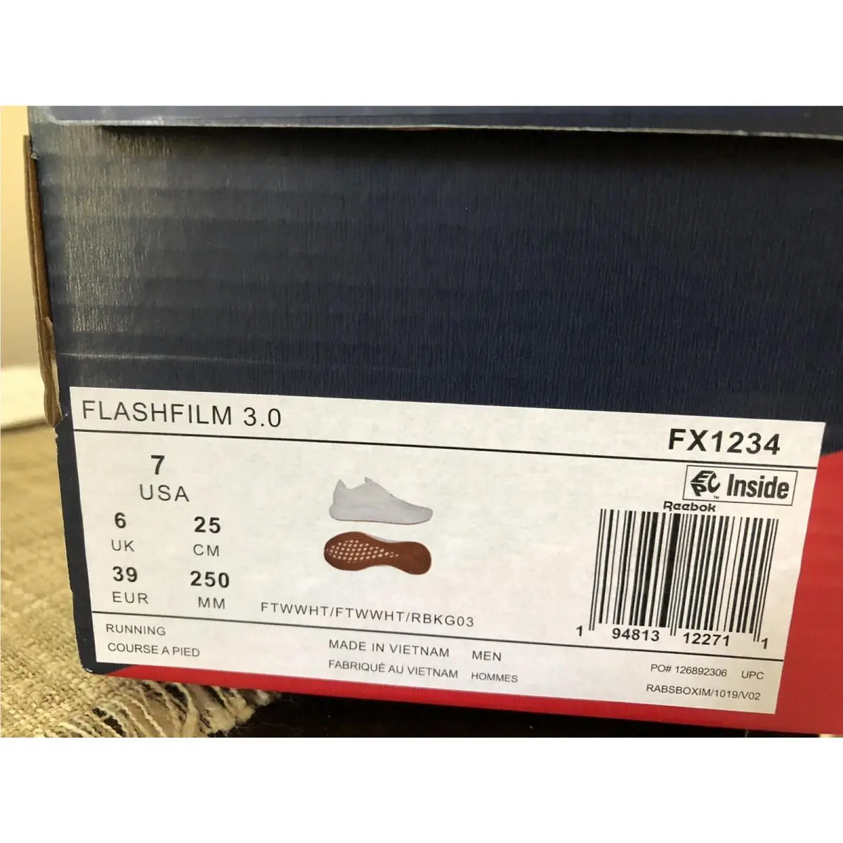 Reebok shoes - Reebok Flashfilm - Flashfilm - FX1234 - White 3
