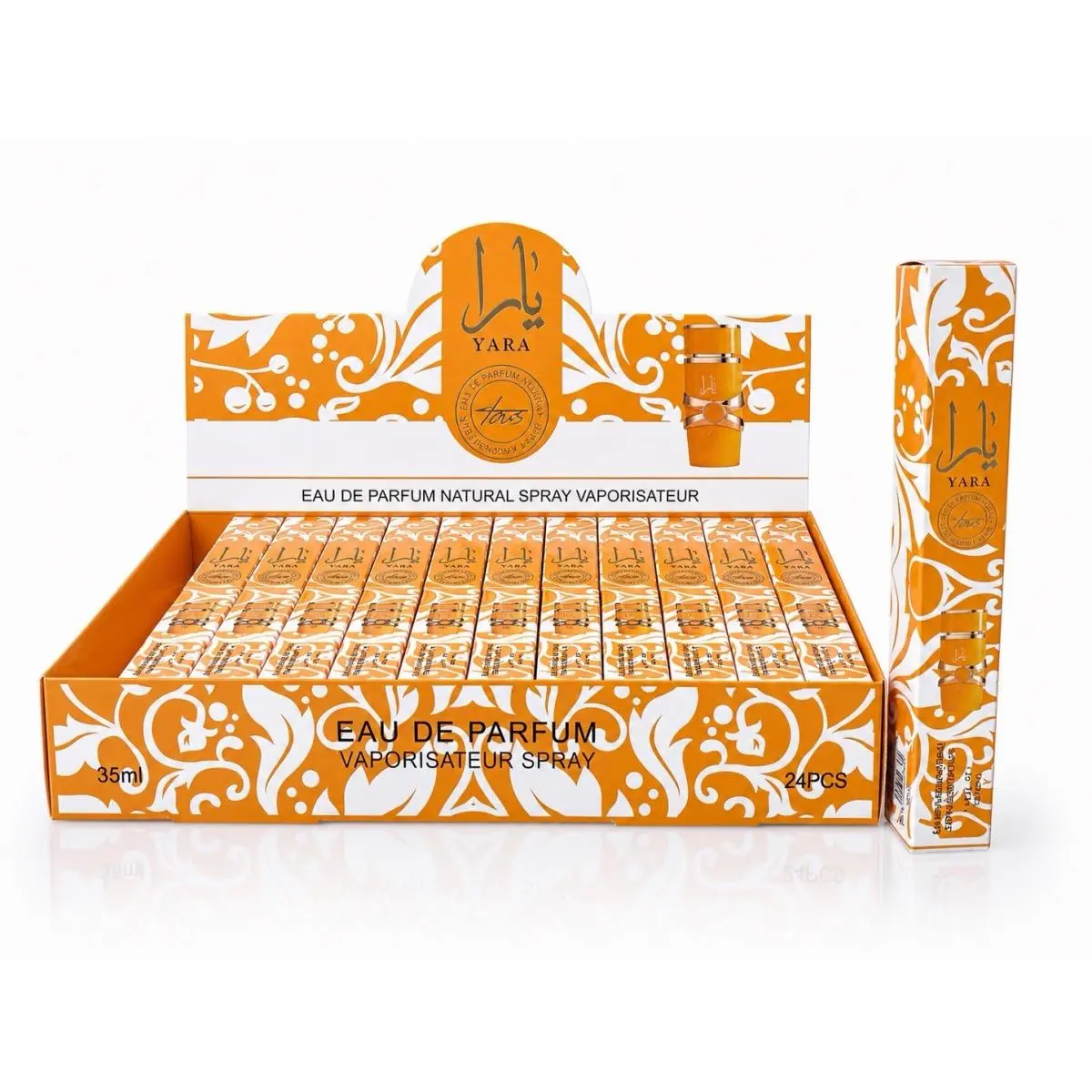 Lattafa 24 Pack - Yara Tous Travel Size 35 ML / 1.1 Oz Eau De Parfum