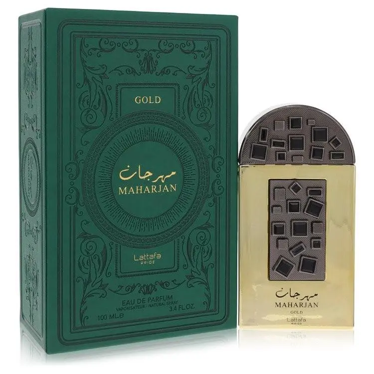 Pride Maharjan Gold  Eau De Parfum Spray Unisex 3.4 oz For by Lattafa