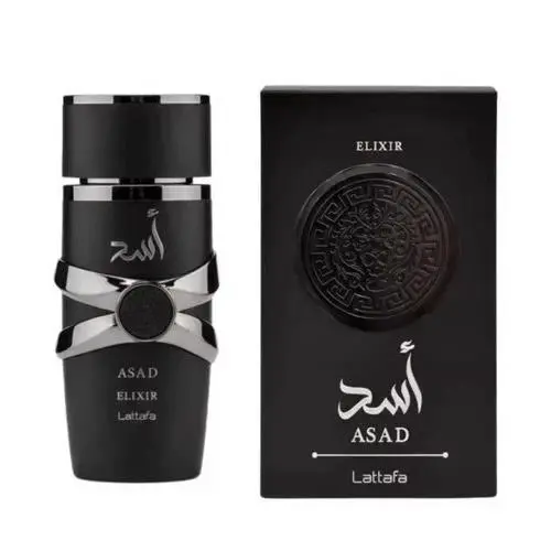 Lattafa Asad Elixir Unisex Fragrance Elixir Perfume Bottle 3.4 oz