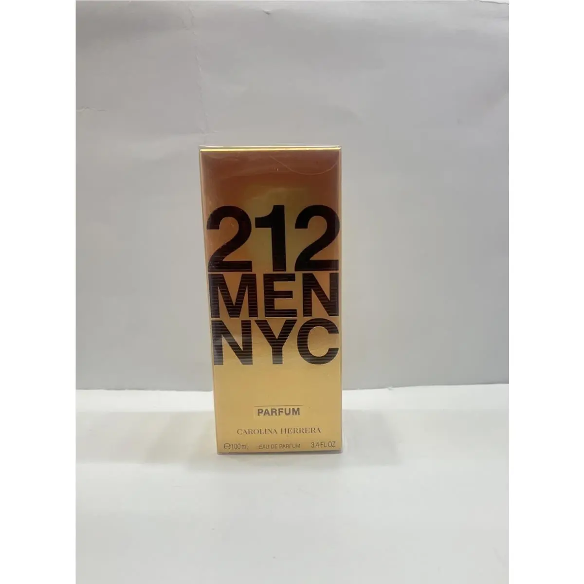 Carolina Herrera 212 Men Nyc Gold Parfum 3.4oz