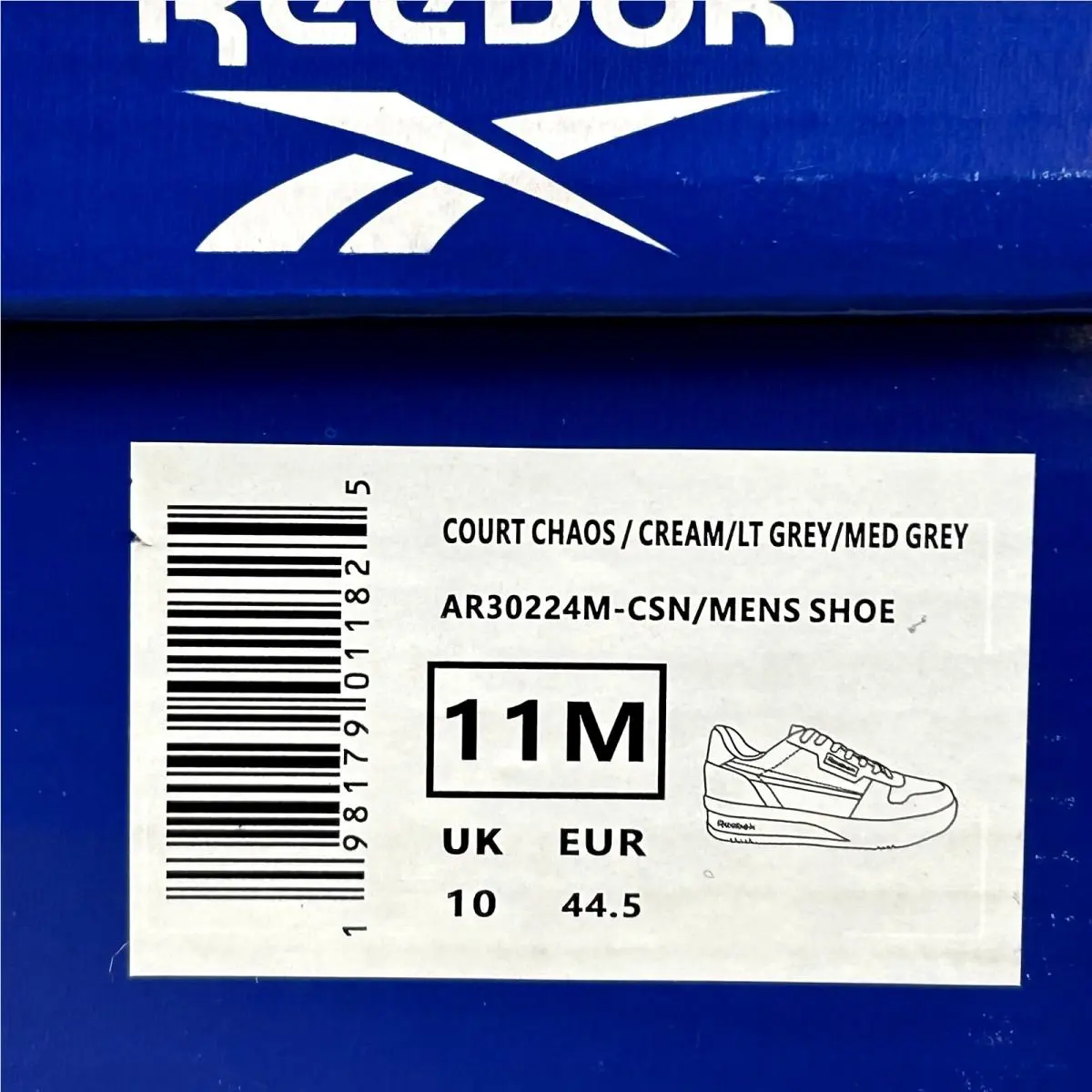 Reebok shoes - Reebok Court - Court - Gray (UPC: 198179011825) 10