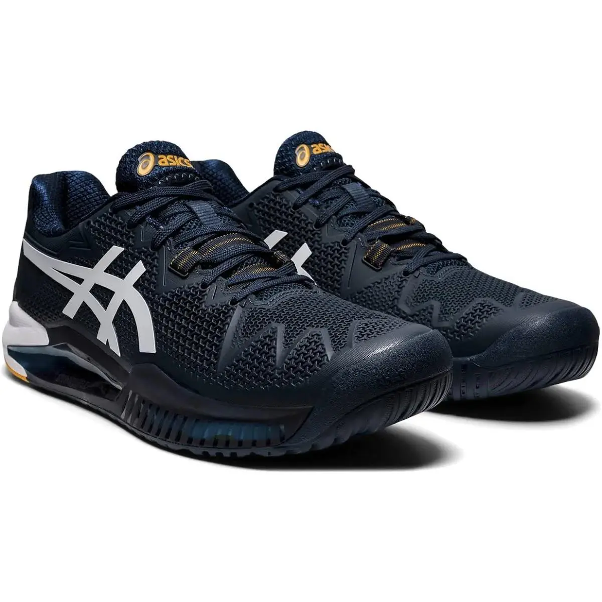 Asics Gel-resolution 8 Men`s Shoes French Blue/white US 12 M
