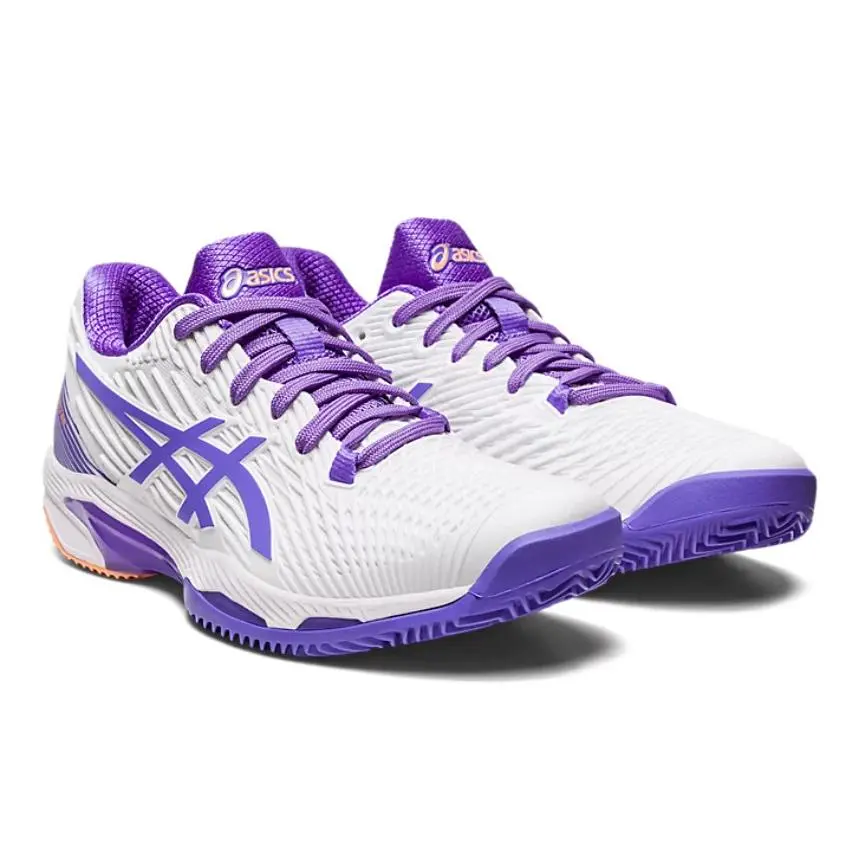 Asics shoes - ASICS Wmns Solution Speed FF 2 - 1042A136-104 - White/Amethyst (UPC: 196074600298) 0