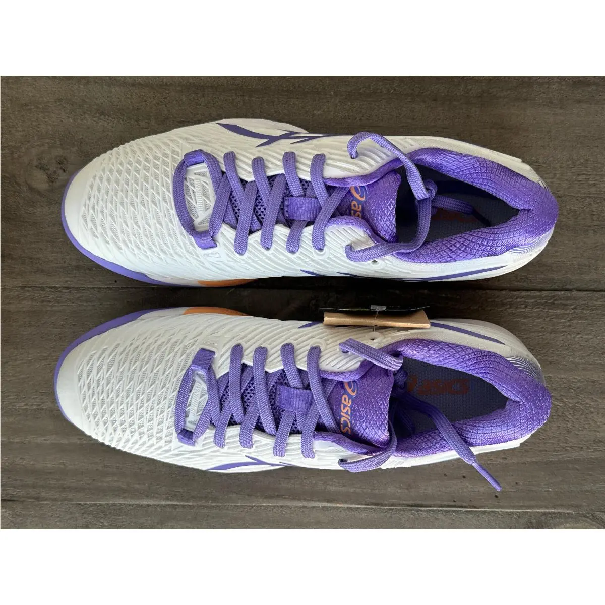 Asics shoes - ASICS Wmns Solution Speed FF 2 - 1042A136-104 - White/Amethyst (UPC: 196074600298) 10