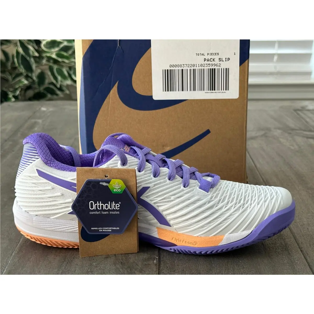 Asics shoes - ASICS Wmns Solution Speed FF 2 - 1042A136-104 - White/Amethyst (UPC: 196074600298) 13