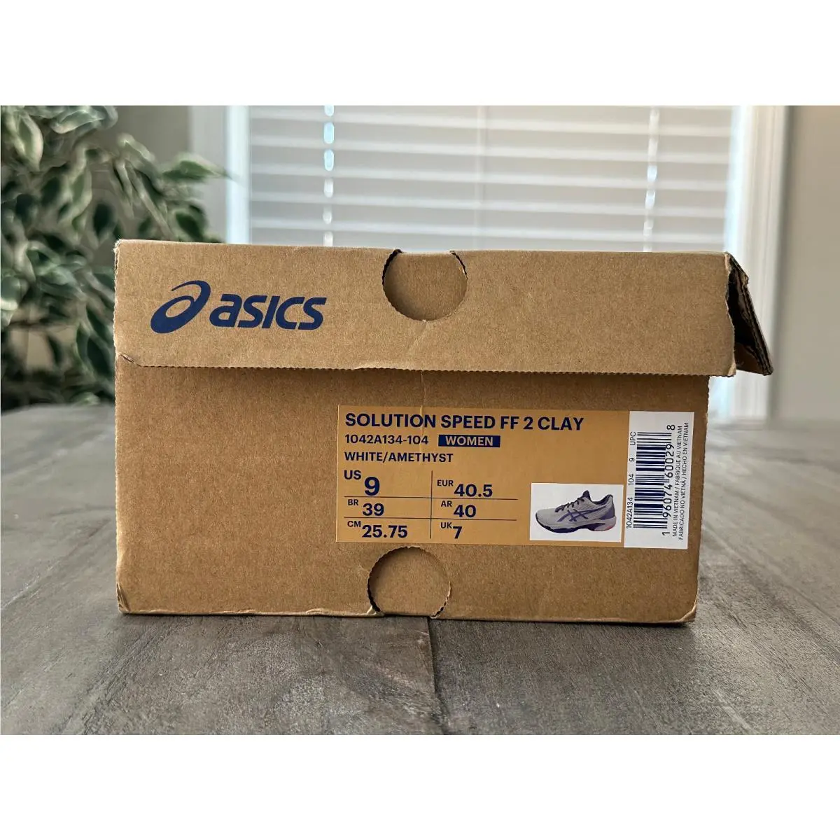 Asics shoes - ASICS Wmns Solution Speed FF 2 - 1042A136-104 - White/Amethyst (UPC: 196074600298) 16