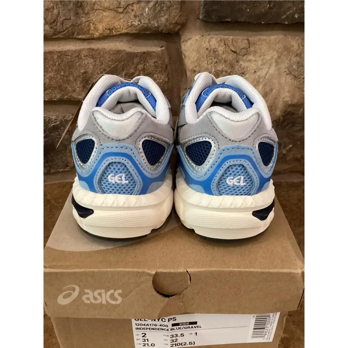 Asics shoes - Gel-NYC PS - Blue 5
