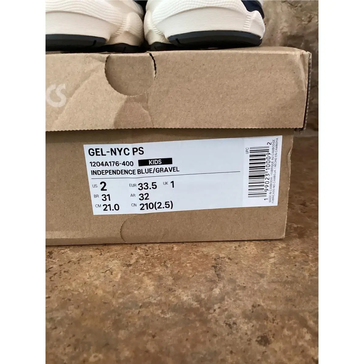Asics shoes - Gel-NYC PS - Blue 6