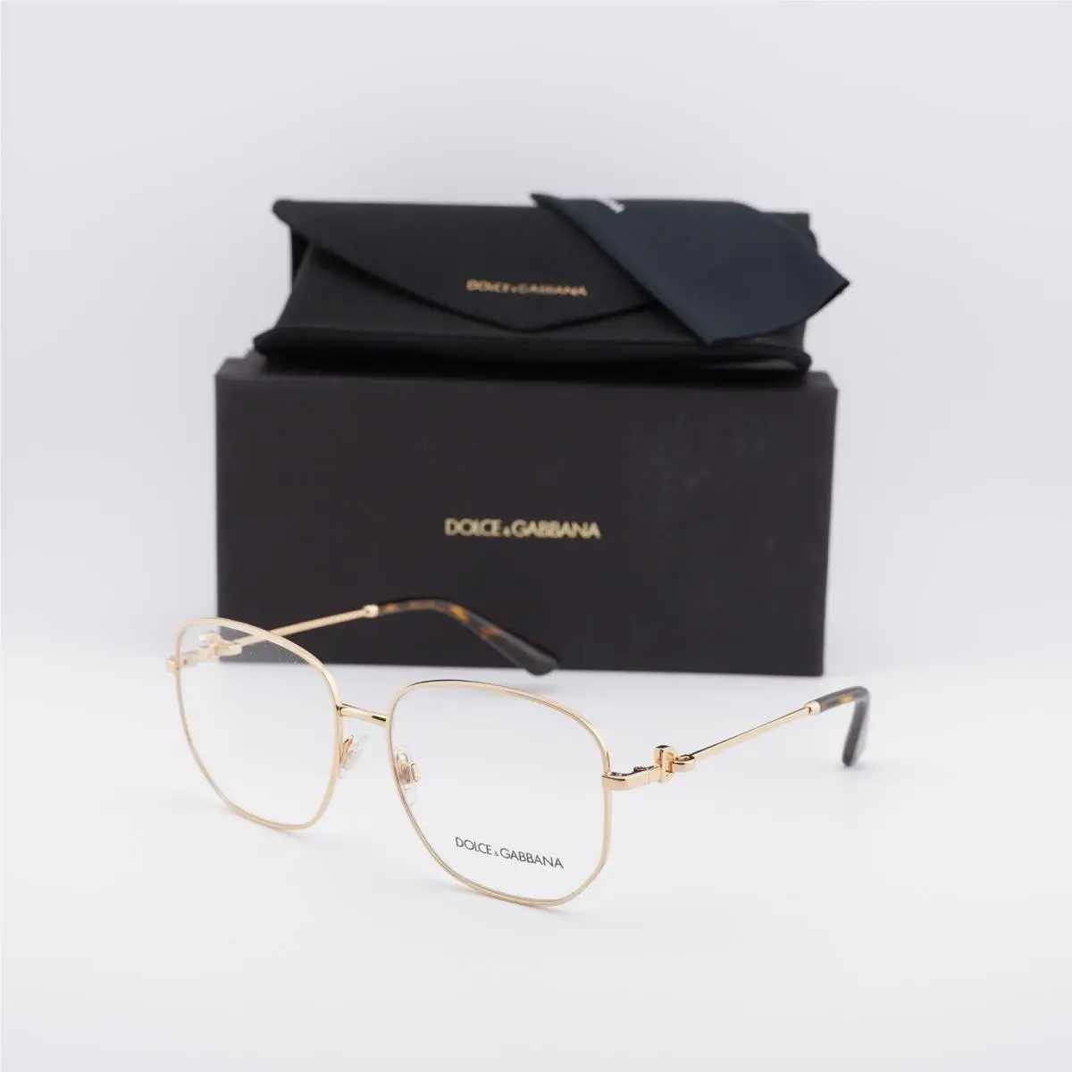 Dolce Gabbana DG1356 02 Gold 57mm Eyeglasses