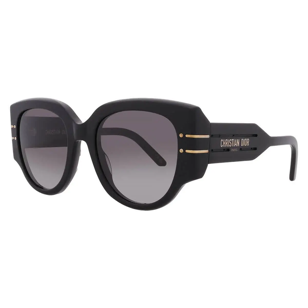Dior Diorsignature R2I Smoke Gradient Butterfly Ladies Sunglasses CD40187I 01B