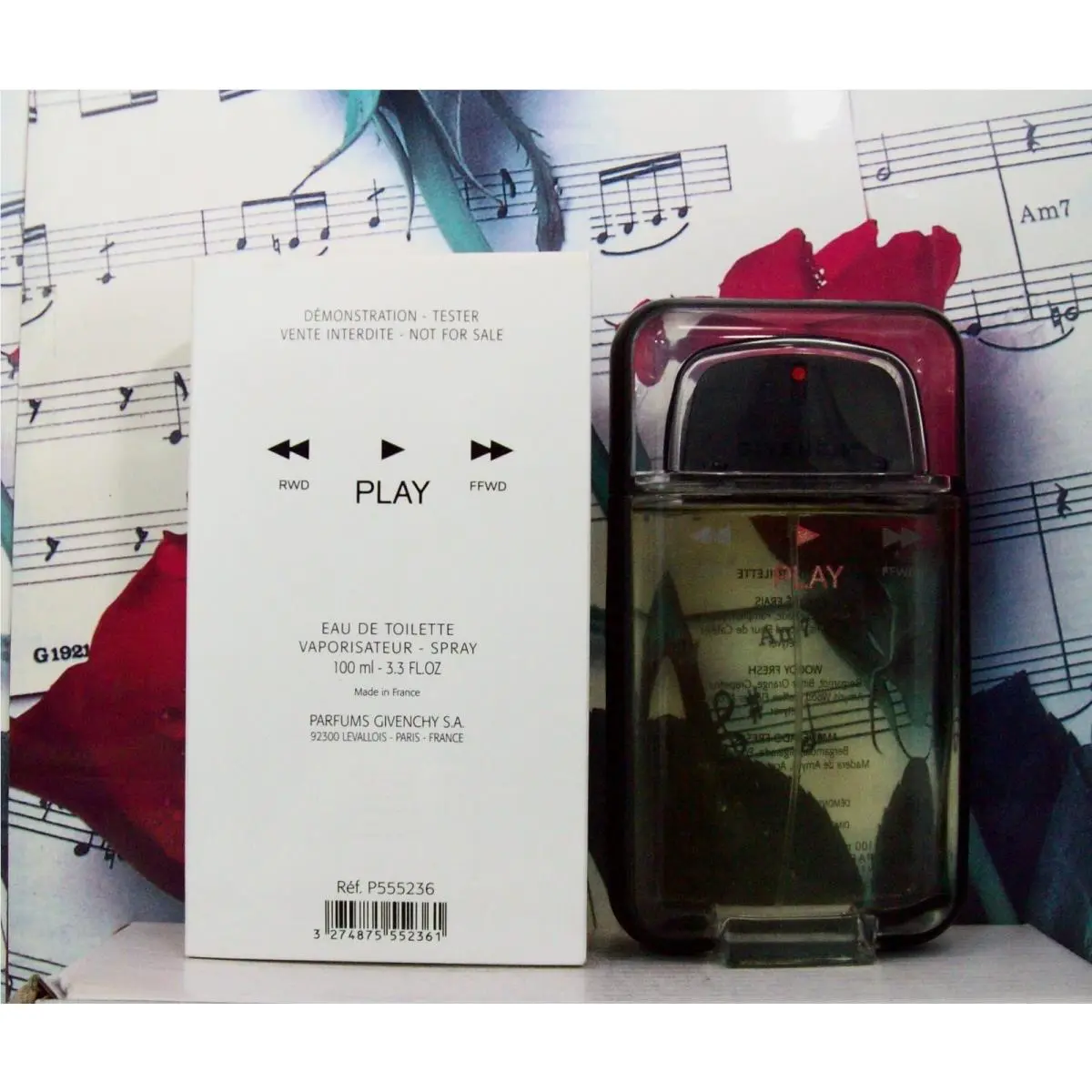 Play Edt Spray For Men 3.3 Fl. Oz. Ntwb by Givenchy