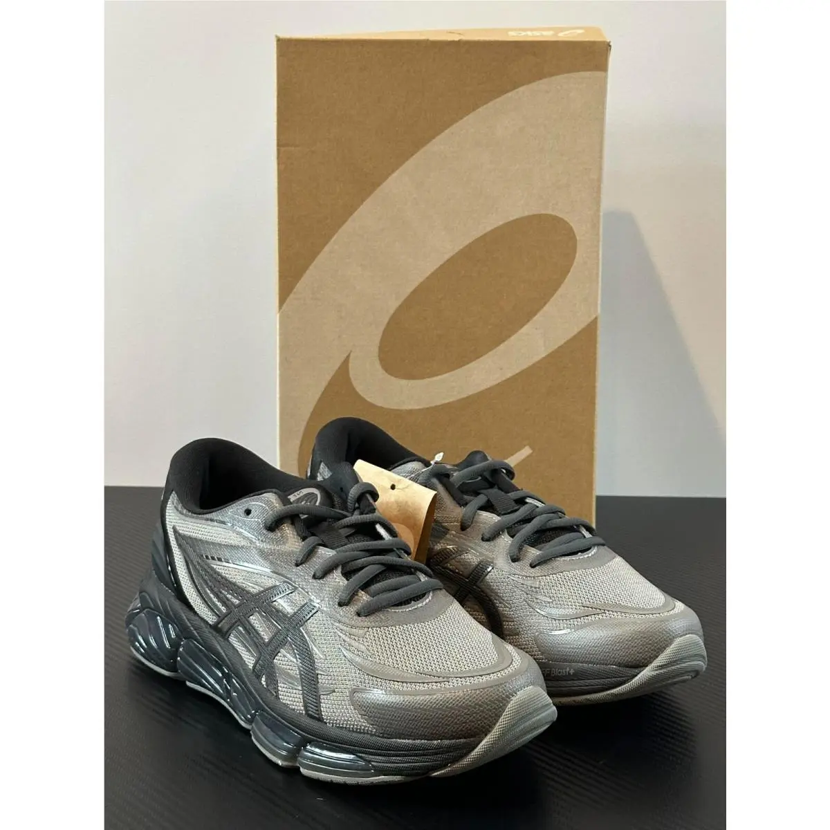 Asics Unisex M6/W7.5 Gel Quantum 360 Viii Clay Grey/black Shoes 1203A305-024