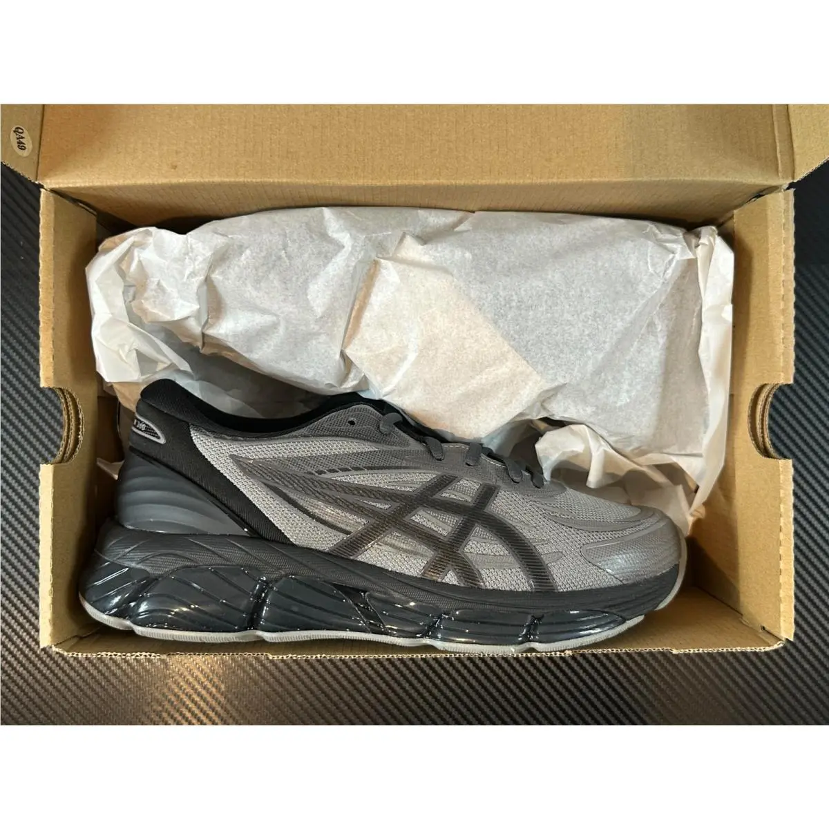Asics shoes - GEL-QUANTUM 360 VIII - VIII - 1203A305-0 - Clay Grey/Black (UPC: 197298656931) 3