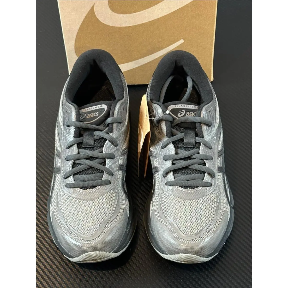 Asics shoes - GEL-QUANTUM 360 VIII - VIII - 1203A305-0 - Clay Grey/Black (UPC: 197298656931) 5