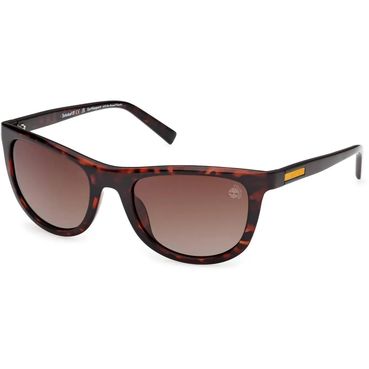 Timberland Men`s Sunglasses Dark Havana Injected Plastic Square TB00058 5652H