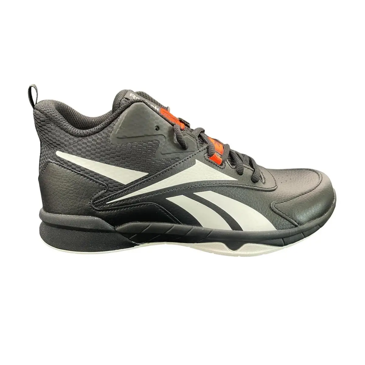 Reebok Kids Youth Sneaker Basketball GY4496 More Buckets Black White Size 6 M
