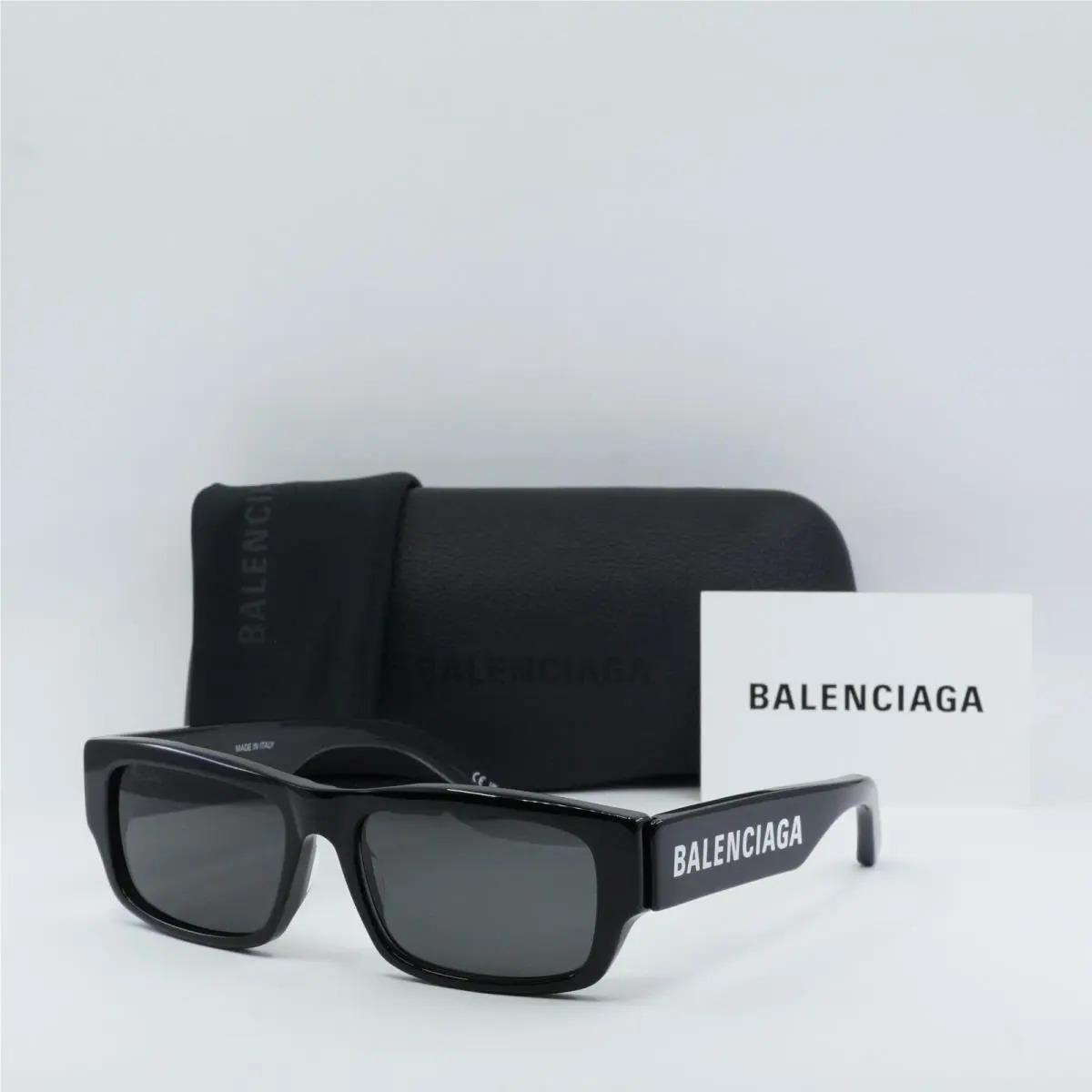 Balenciaga BB0261SA 001 Black/grey 57-17-145 Sunglasses