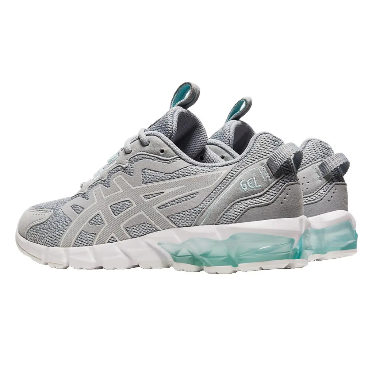 Asics shoes - ASICS GEL-Quantum 90 - 1202A093020 - Piedmont Grey/Aqua Angel (UPC: 4550456428843) 2