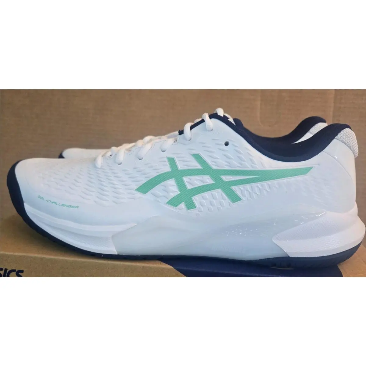Asics shoes - ASICS Men`s Gel-Challenger 14 - 1041A405-103 - White/New Leaf (UPC: 197298432528) 3