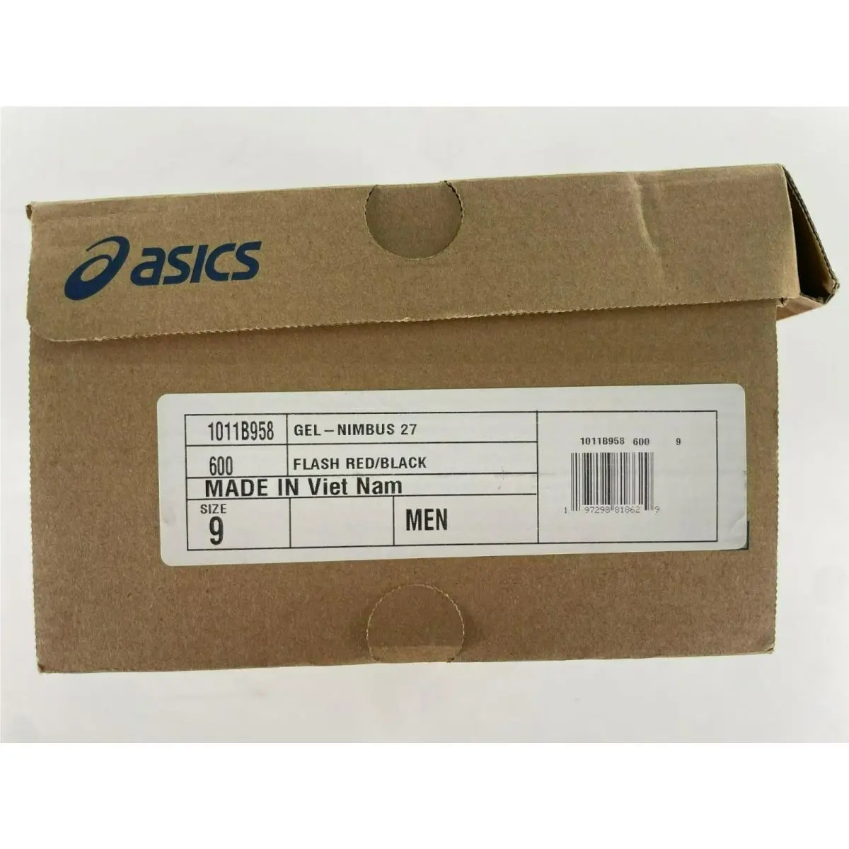 Asics shoes - ASICS GEL-Nimbus - 1011B958-600 - Red 8