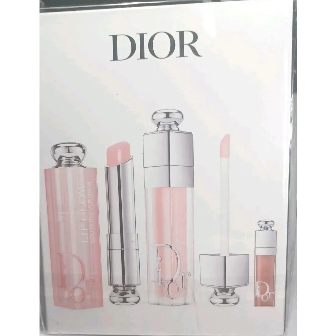 Addict Lip 3pc Set + Gift Box Lip Glow Maximizer Set by Dior
