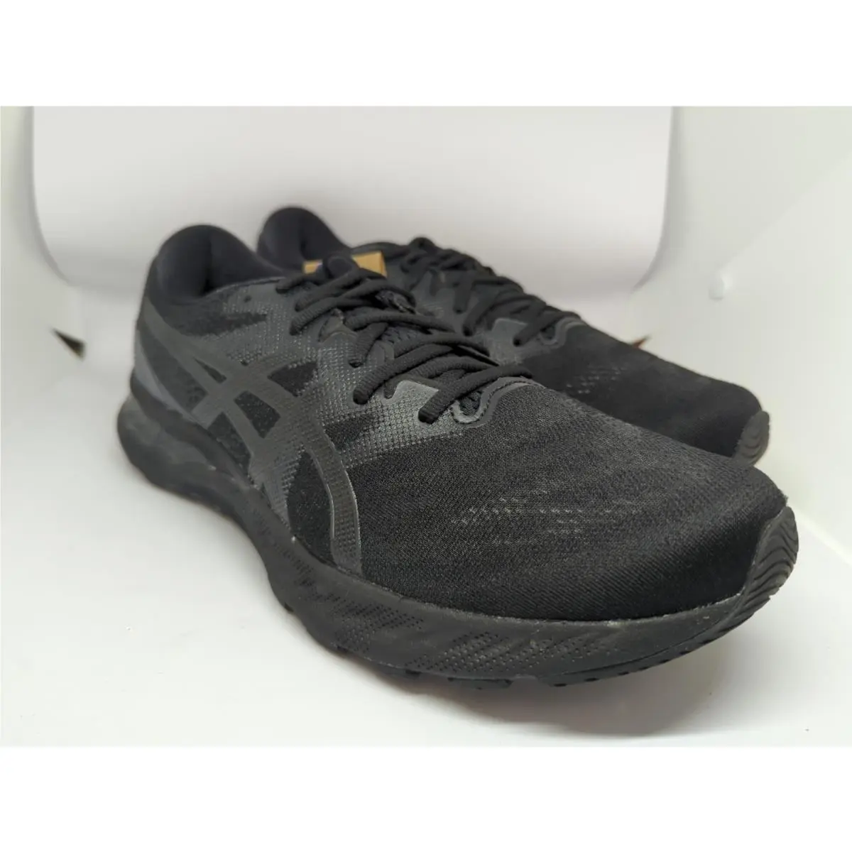 Asics Gel-nimbus 23 Mens Running Shoes Black Black Sz 12.5 1011B004-002