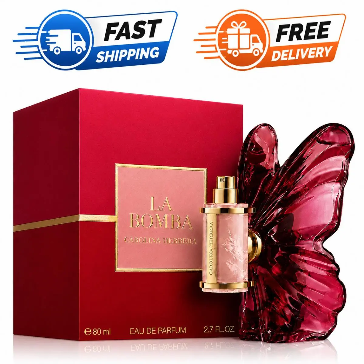 Carolina Herrera La Bomba 2.7 oz Eau De Parfum 80 ml Spray For Women