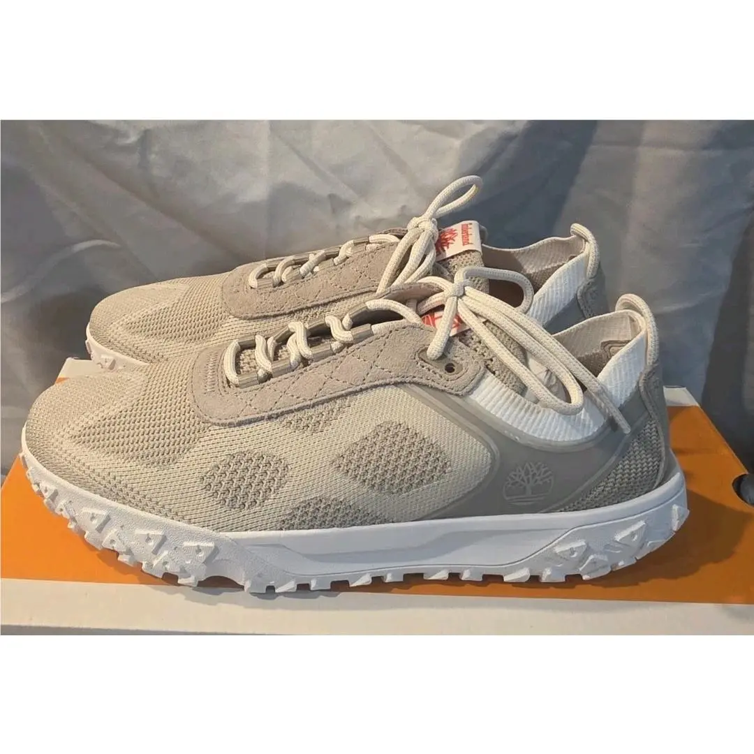 Timberland Greenstride Motion 6 Low Hiking Shoe Taupe Mesh Men Size 10
