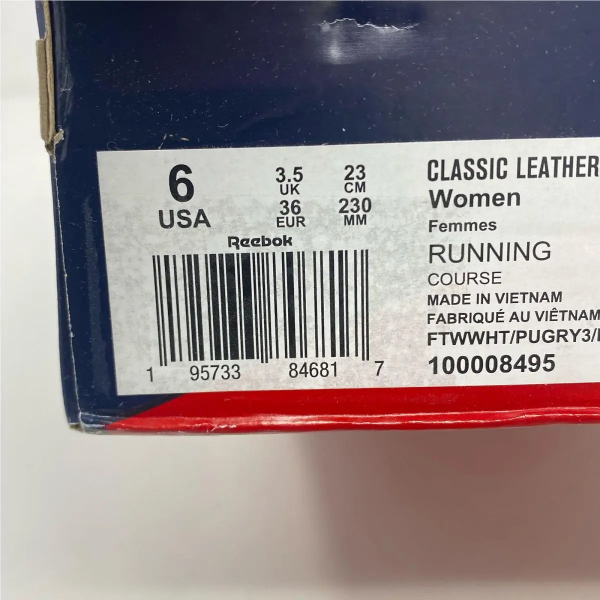 Reebok shoes - White (UPC: 0195733846817) 1