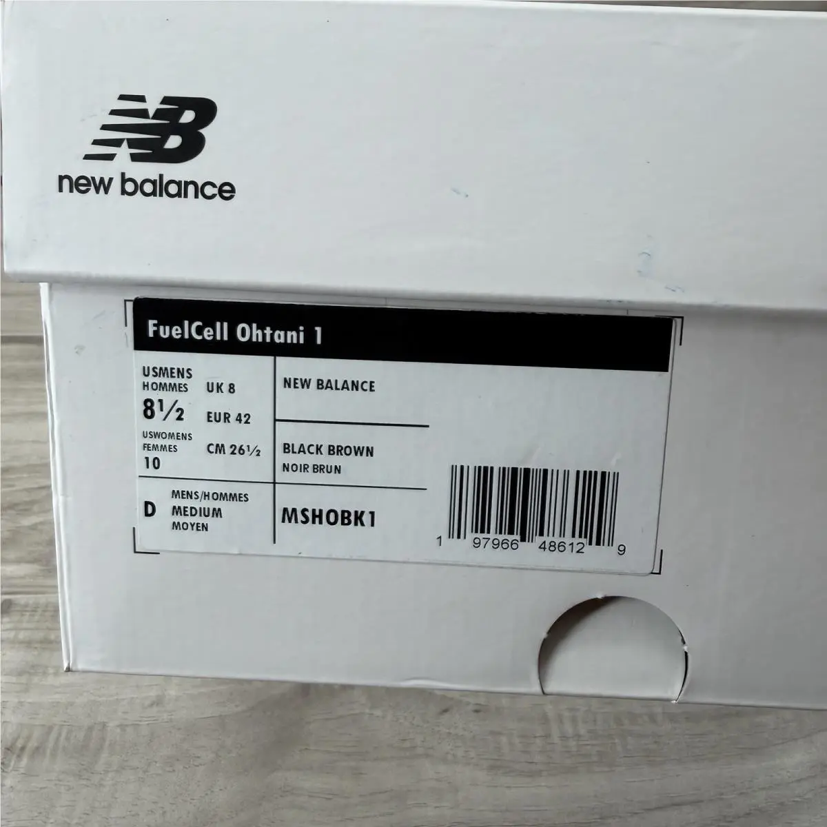 New Balance shoes - New Balance Shohei Ohtani 1 - MSHOBK1 - Black 8